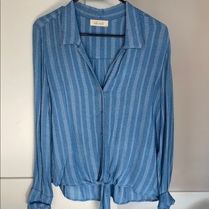 Bella Dahl Womens chambray blouse